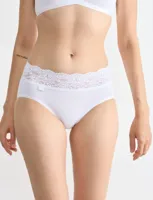 Romance Midi - kanten dames heup slip - Microfiber dames onderbroek - thumbnail