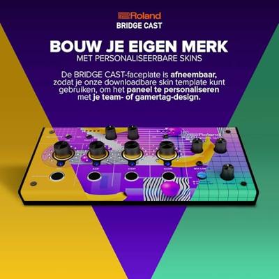 Roland Bridge Cast Ice White gaming audio mixer