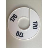 Maatring 11 cm wit/zwart 170 - thumbnail