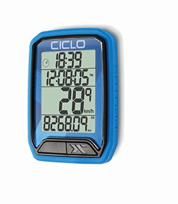 CICLOSPORT fietscomputer "protos 213" bike computer protos 213 blue