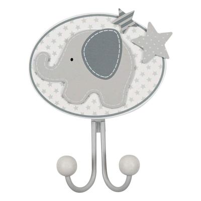 Goki houten kapstok haak olifant