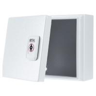Rittal KX 1551.000 Installatiebehuizing, Wandbehuizing 150 x 150 x 80 Plaatstaal Grijs-wit (RAL 7035) 1 stuk(s) - thumbnail