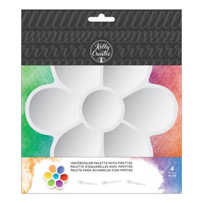 American Crafts • watercolour palette with pipettes