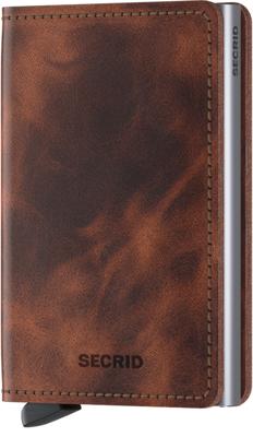 Secrid Slim Wallet Portemonnee Vintage Brown Secrid Slim Wallet Portemonnee Vintage Brown