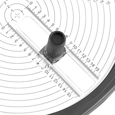 Vaessen Creative • cirkelsnijder ø15cm incl. 3 reservemesjes graphite