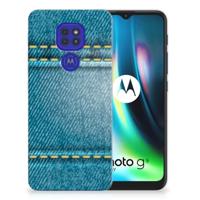 Motorola Moto G9 Play | E7 Plus | Sillicone Back Cover | Jeans - thumbnail