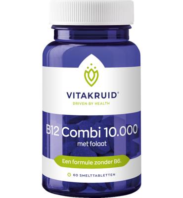 Vitakruid B12 Combi 10.000® met Actief Folaat Vitamine Vitakruid B12 Combi 10.000® met Actief Folaat Vitamine