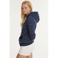 Superdry hoodie met printopdruk en borduursels donkerblauw - thumbnail