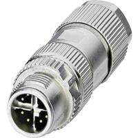 Phoenix Contact 1417430 Sensor/actuator dataconnector M12 Aantal polen (sensoren): 8P8C Stekker, recht 1 stuk(s) - thumbnail