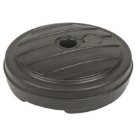 Parasolvoet vulbaar antraciet - thumbnail