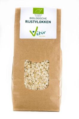 Vitiv Rijstvlokken bio 500 Gram Vitiv Rijstvlokken bio 500 Gram