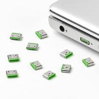 Smartkeeper Sleutel voor USB-C-poort CL04P1GN Set van 10 stuks Groen Zonder sleutel CL04P1GN - thumbnail