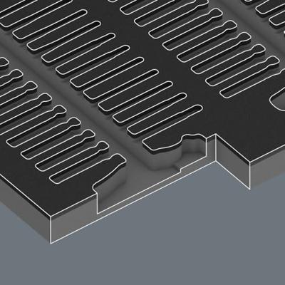 Wera 05137351001 9851 Plukschuiminlegstuk 1 stuks (l x b x h) 392 x 344 x 30 mm