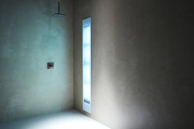 Sunshower Deluxe - Inbouw - Infrarood + Uv - 32 x 187 x 17 cm - Wit