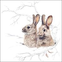 Ambiente Servetten 33cm Winter Morning - thumbnail