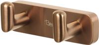 Ben Mykanto handdoekhaak 9,8x4,1x3,7cm geborsteld koper - thumbnail