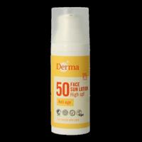 Derma Sun face lotion SPF50 50 Milliliter - thumbnail
