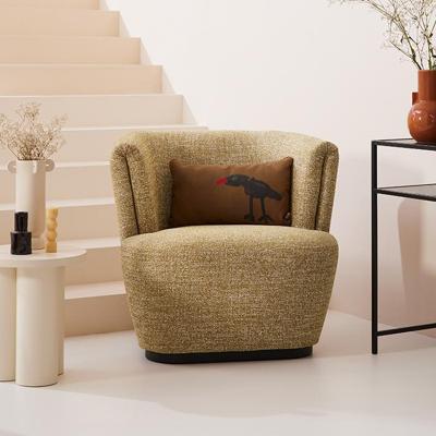 Fauteuil Tulum Geel Stof