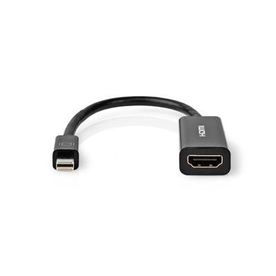 Nedis Mini DisplayPort-Kabel | 21.6 Gbps | 0.2 m | 50 stuks - CCGT37650BK02 CCGT37650BK02