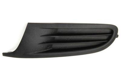 BUMPERGRILL ONDER LINKS zonder MISTLICHTGAT ZWART 5863591