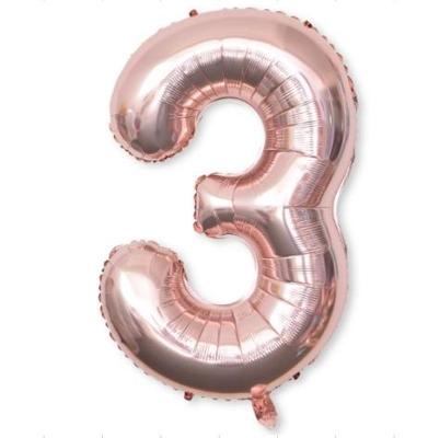 2 stuks 40 inch aluminium folie nummer ballonnen verjaardag bruiloft verlovingsfeest decor Kids bal Supplies (3-Champaign goud) 2 stuks 40 inch aluminium folie nummer ballonnen verjaardag bruiloft verlovingsfeest decor Kids bal Supplies (3-Champaign goud)