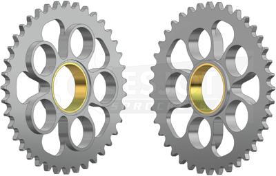 ESJOT Chain wheel 525 39z steel silver