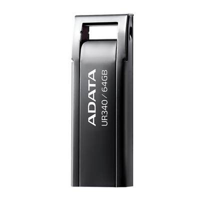 USB stick Adata AROY-UR340-64GBK 64 GB Zwart - thumbnail