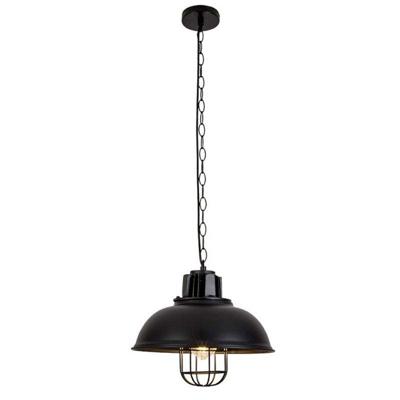 Homestyle Pro MK107-BB Industriële Hanglamp 33x26 cm Zwart/Metaal