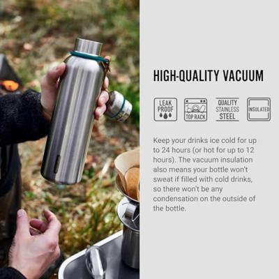 Black+Blum Geïsoleerde Waterfles Groot - 0.75Ltr - Oceaan