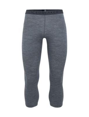 Icebreaker 200 Oasis Legless Capri Broek Gritstone Hthr-013 S