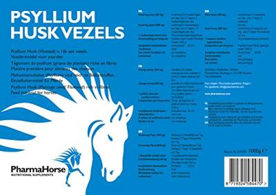 Psyllium paard 1000 gram