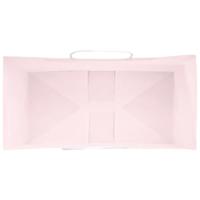 VidaXL Papieren zakken 250 st met hengsels 21x11x31 cm roze - thumbnail