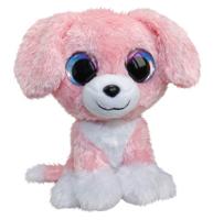 Lumo Stars knuffel - hond pinky, 15cm - thumbnail
