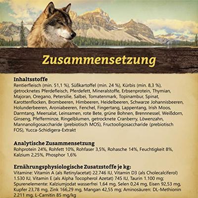 Wolfsblut - Polar Night - 2 kg - rendier - droogvoer - hondenvoer - graanvrij