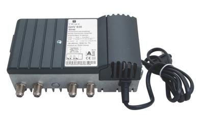 GHV 935 - CATV-amplifier Gain VHF35dB Gain UHF35dB GHV 935 GHV 935 - CATV-amplifier Gain VHF35dB Gain UHF35dB GHV 935