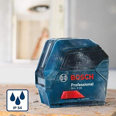 Bosch Professional GLL 2-10 Kruislijnlaser Rood - 0601063L00 - thumbnail