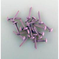 Nellie's Choice • floral brads 3mm (40stuks/pkg) pink - thumbnail
