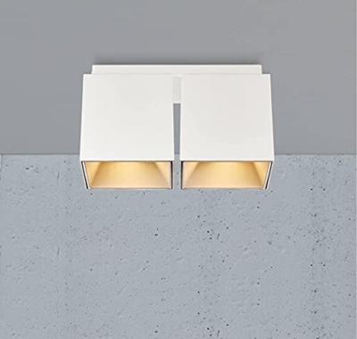 Dubbele wit gouden plafondspot 2x GU10 Nordlux Ethan zwart 2110410101 Dubbele wit gouden plafondspot 2x GU10 Nordlux Ethan zwart 2110410101