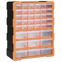 VidaXL Organiser met 39 lades 38x16x47 cm - thumbnail
