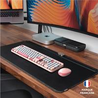 Toetsenbord en muis Mobility Lab Pure Color Rose Azerty Frans - thumbnail