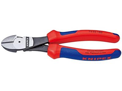 Knipex kracht-zijsnijtang - 200 mm - kop gepolijst - 74 02 200 Knipex kracht-zijsnijtang - 200 mm - kop gepolijst - 74 02 200
