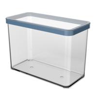 Rotho LOFT Bewaardoos 20x10x14.2 cm 2.1L Horizon Blauw/Transparant - thumbnail