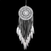 Creatieve hand-geweven ambachten Dream Catcher huis auto muur opknoping decoratie (wit) - thumbnail