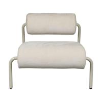 Zuiver Fauteuil 'Lekima' kleur Off White - thumbnail