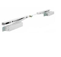 ASSA ABLOY DCG881 Inbouw-glijarmsysteem voor dubbele deuren met mechanische sluitvolgorderegelaar | kleur zilver EV1. - 10027520 - thumbnail