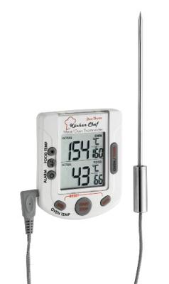 TFA Dostmann 14.1503 Keukenthermometer Oven- en kerntemperatuur, Met touchscreen, Met timer, Alarm Varken, Rund, Hert, Lam, Konijn, Kalf, Gevogelte TFA Dostmann 14.1503 Keukenthermometer Oven- en kerntemperatuur, Met touchscreen, Met timer, Alarm Varken, Rund, Hert, Lam, Konijn, Kalf, Gevogelte