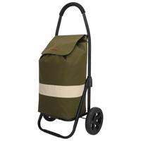Beagles Alberic Boodschappen Trolley Lichtgewicht-Olive - thumbnail