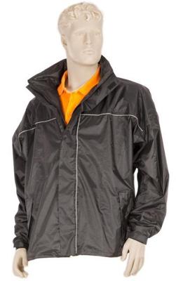 Mirage Regenjas rainfall jacket luxury - maat m - zwart