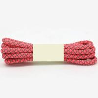 Reflecterende schoenveters Round sneakers schoenveters kinderen volwassen outdoor Sportschoen veters lengte: 140cm (oranje rood) - thumbnail