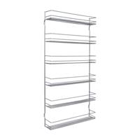 Metaltex pepito kruidenrek 6 etages 36x8x71 cm zilver - thumbnail